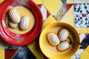 Madeleines with Miso Caramel