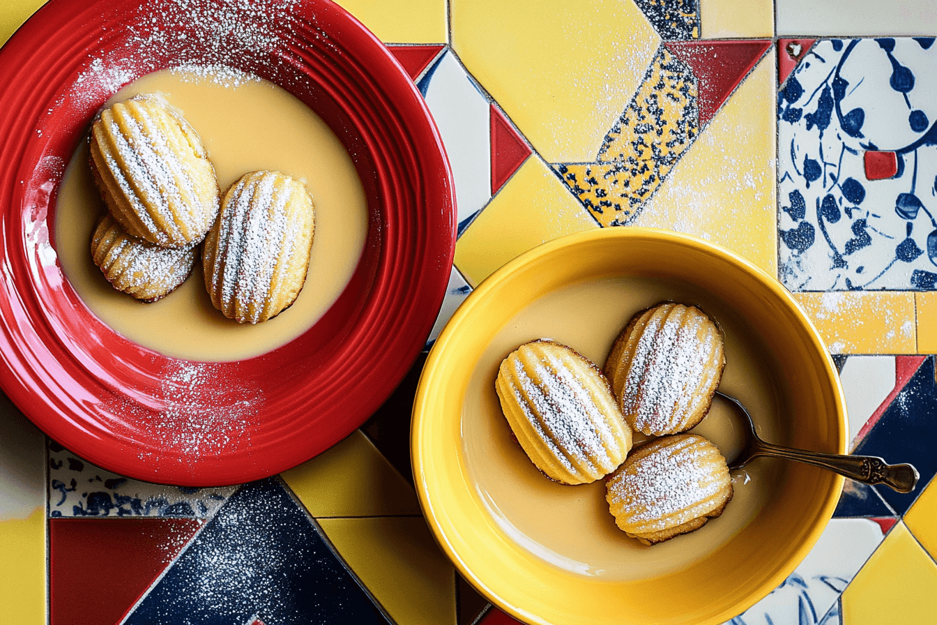 Madeleines with Miso Caramel