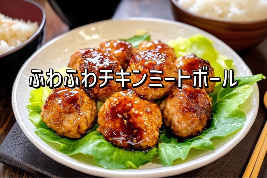 Fluffy Chicken Meatballs