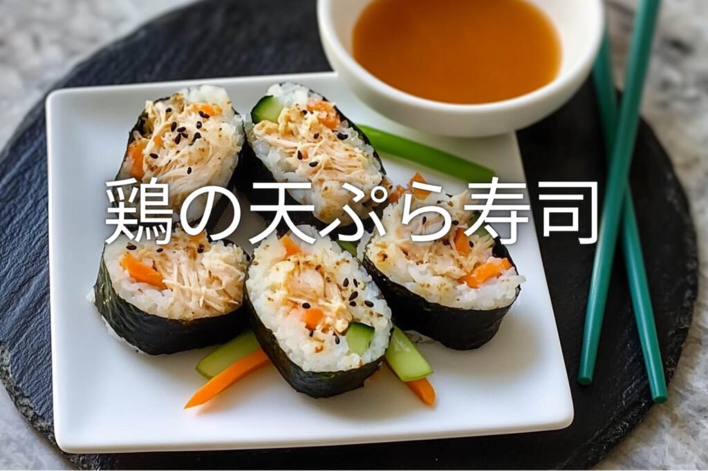 Chicken Tempura Sushi