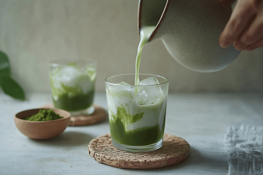 Iced Matcha Latte