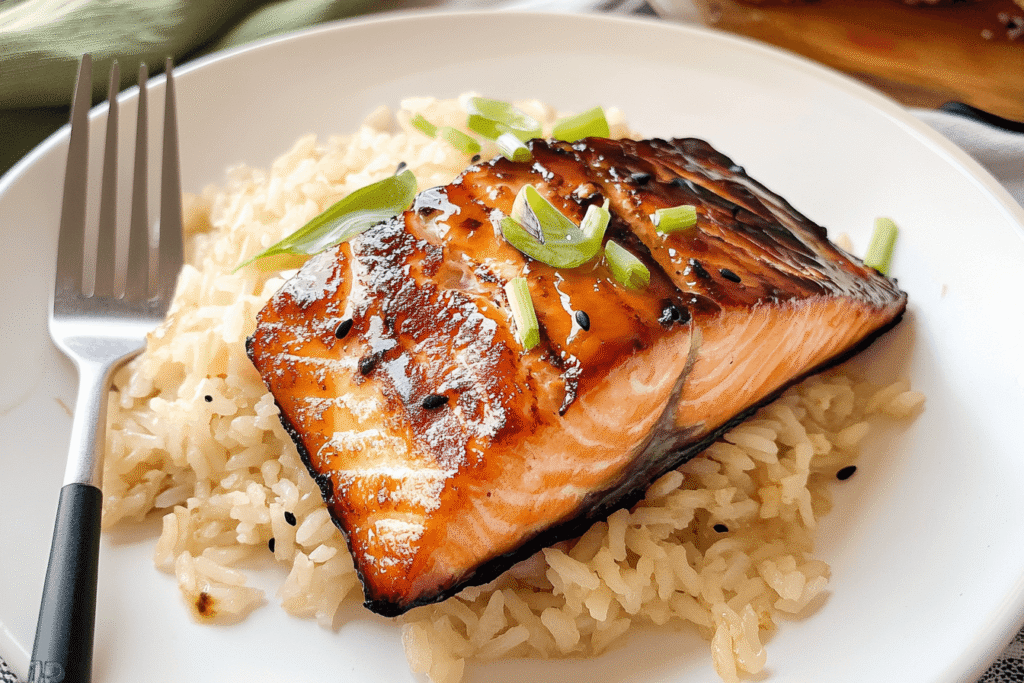Miso Glazed Salmon