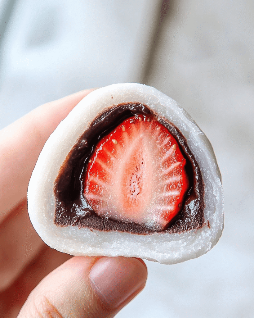 Strawberry Mochi