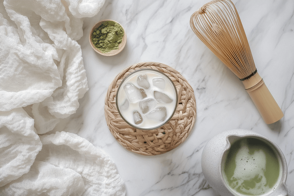 Iced Matcha Latte 