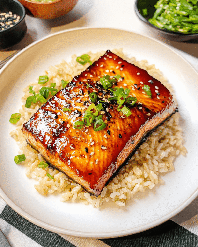 Miso Glazed Salmon