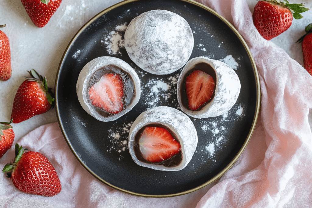 Strawberry Mochi