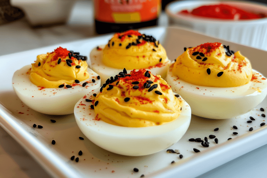 Japanese Deviled Eggs