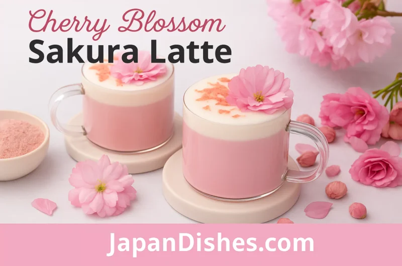 Sakura Latte🌸3 Simple Steps to Make It at Home