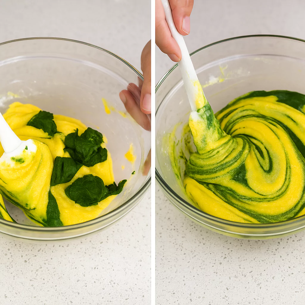 matcha marble cake