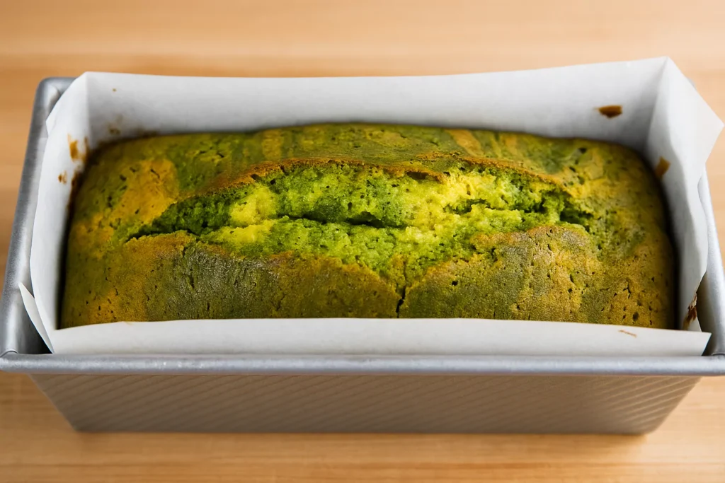 matcha marble cake
