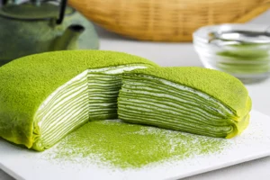 Matcha Crepe Cake
