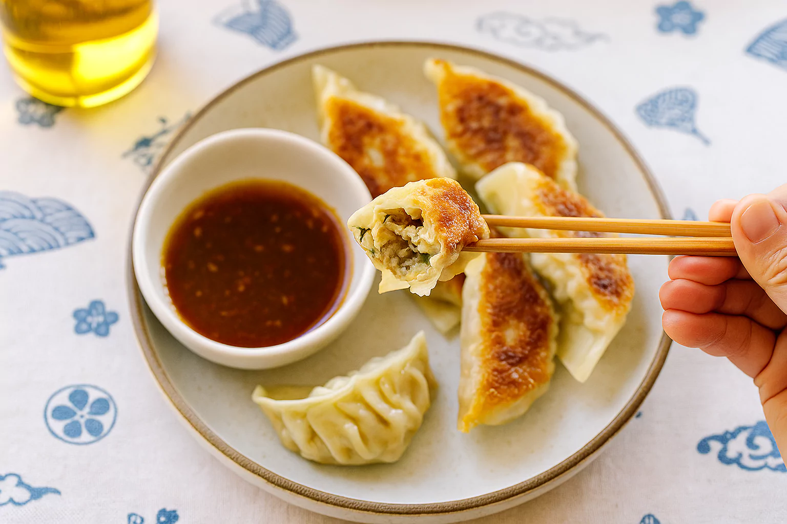 Fried Gyoza 龍子