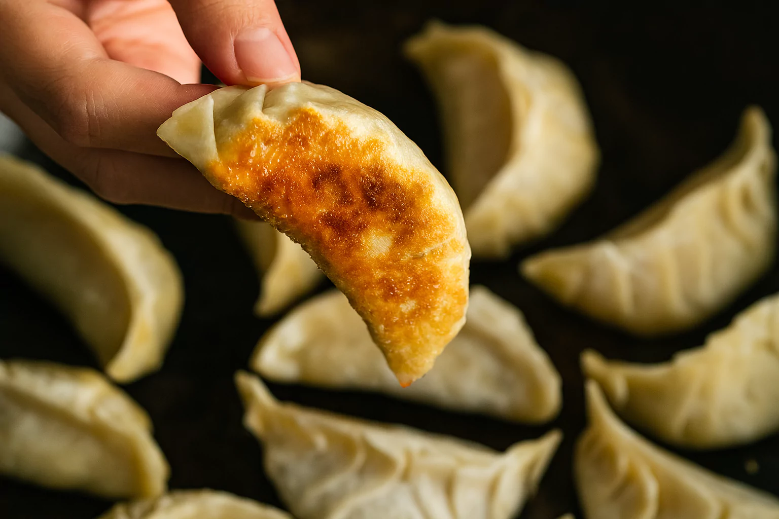 Fried Gyoza