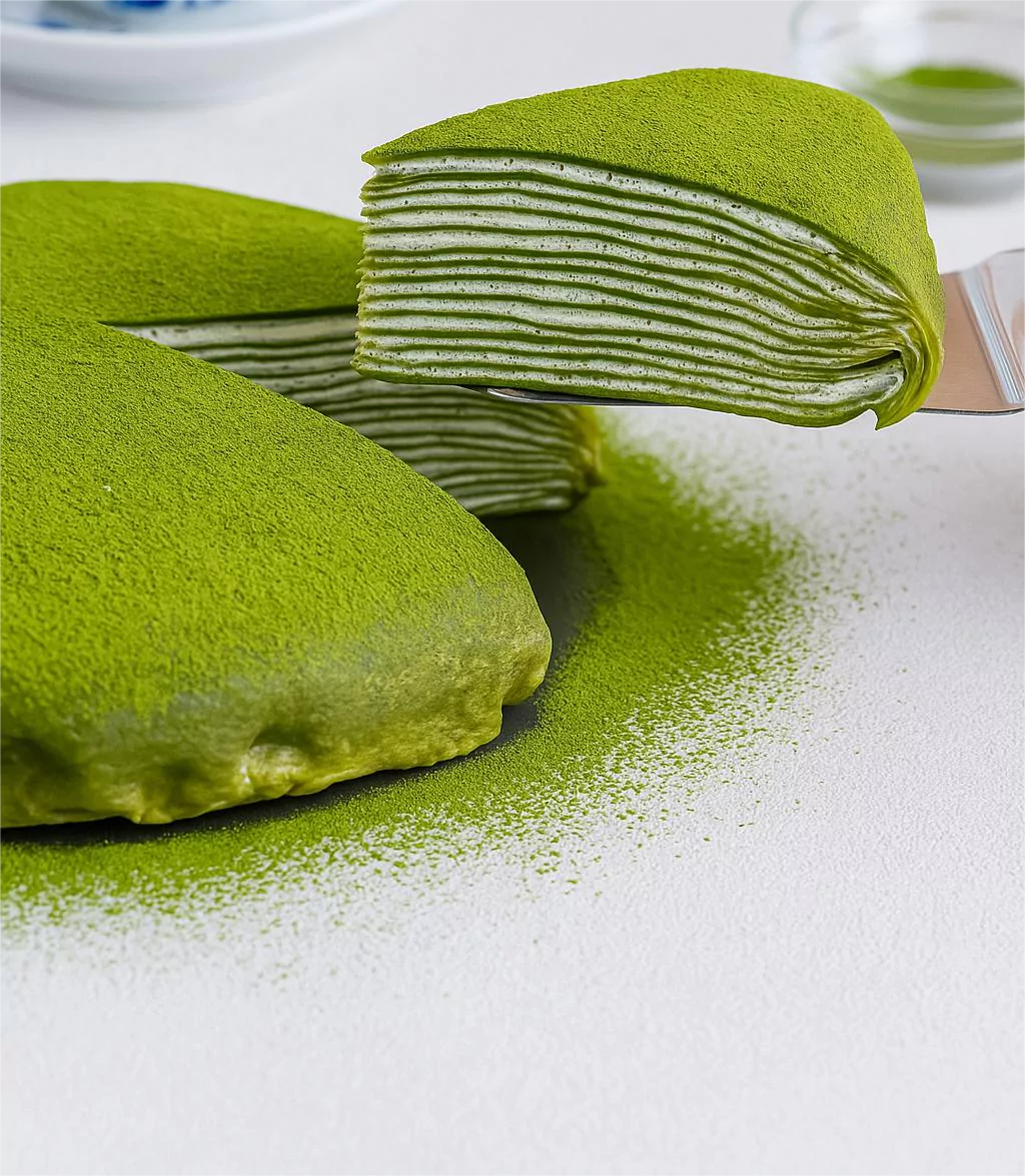 Matcha Crepe Cake