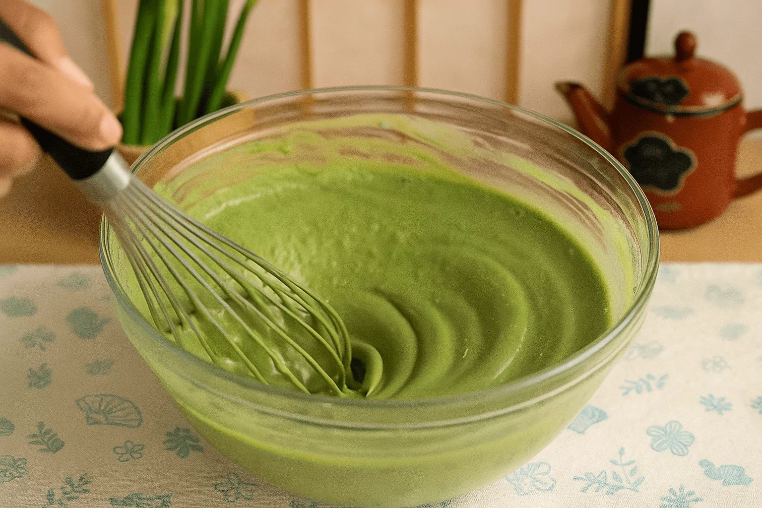 Matcha Mille Crepe Cake