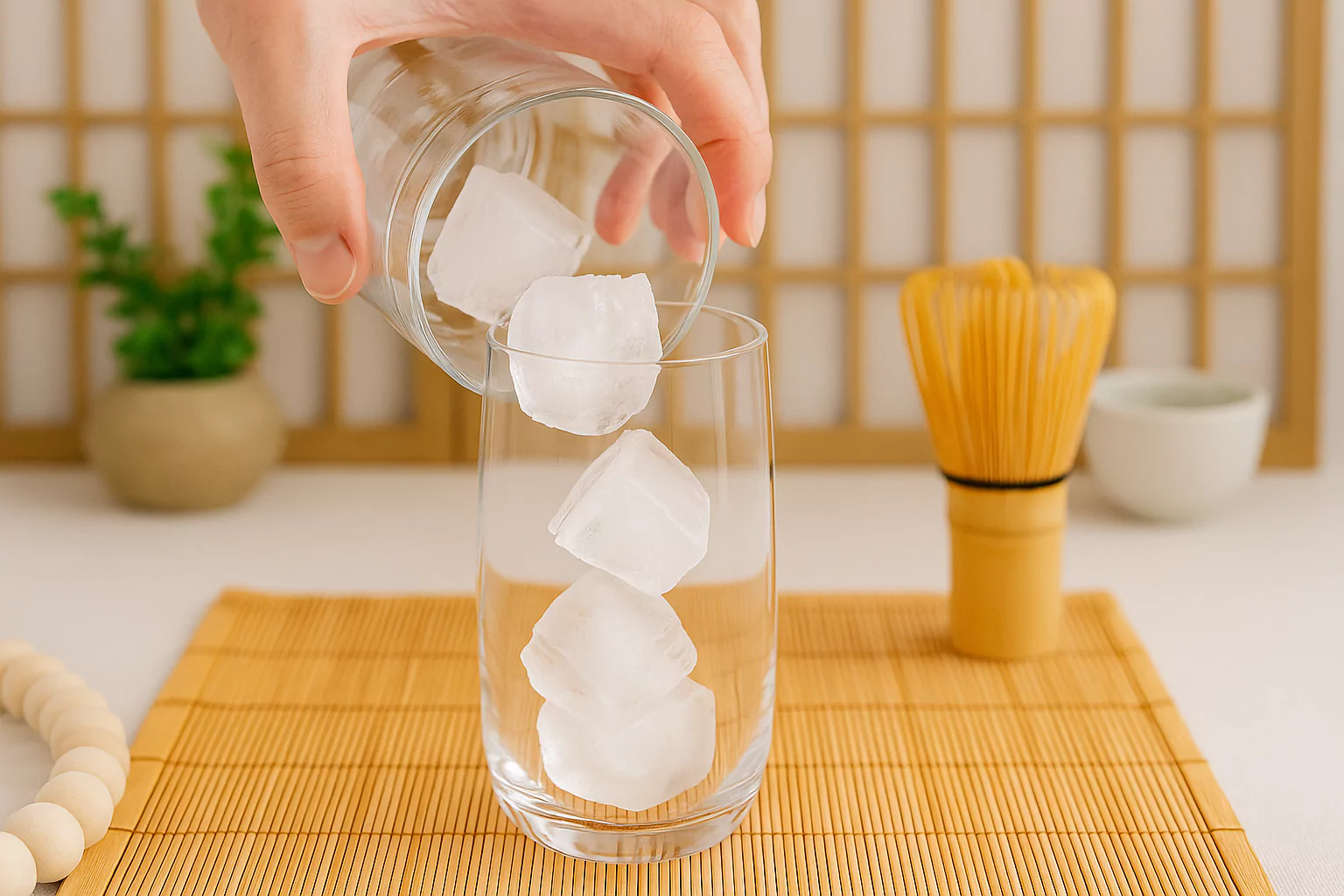  Iced Hojicha Latte 