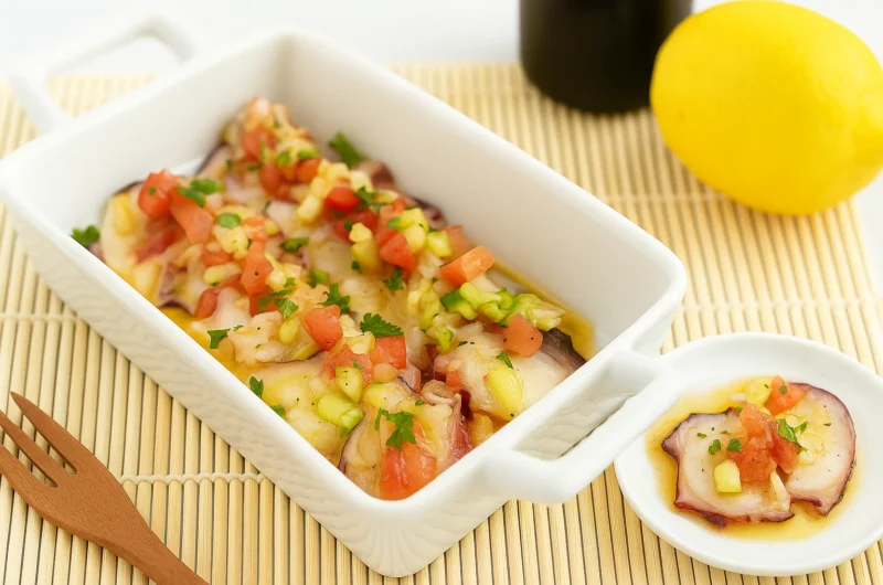 Octopus Carpaccio たこのカルパッチョ