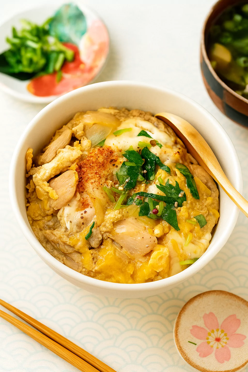 Oyakodon (Chicken and Egg Rice Bowl) 親子丼 Oyakodon (Chicken and Egg Rice Bowl) 親子丼