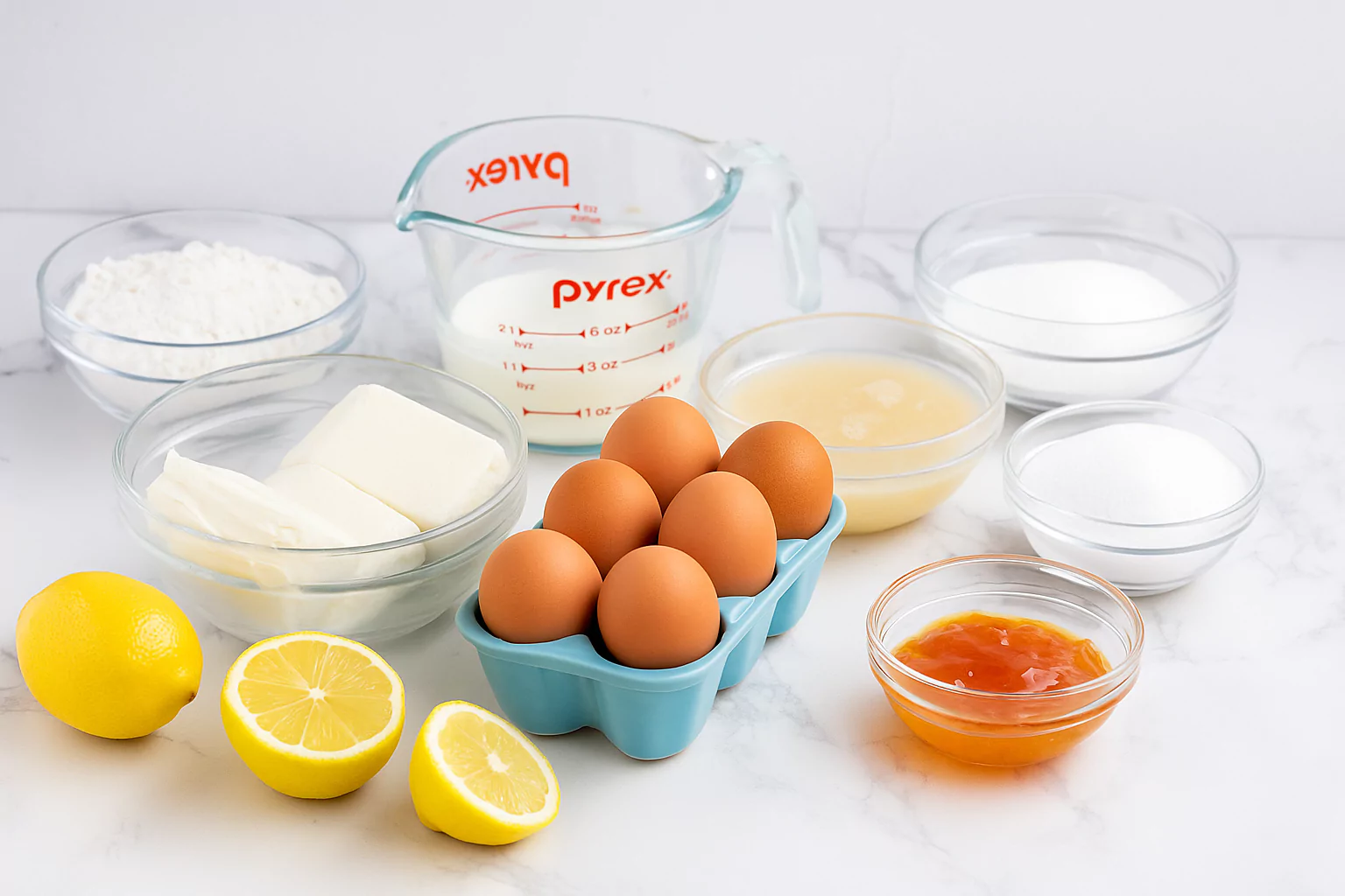 Japanese Cheesecake Ingredients