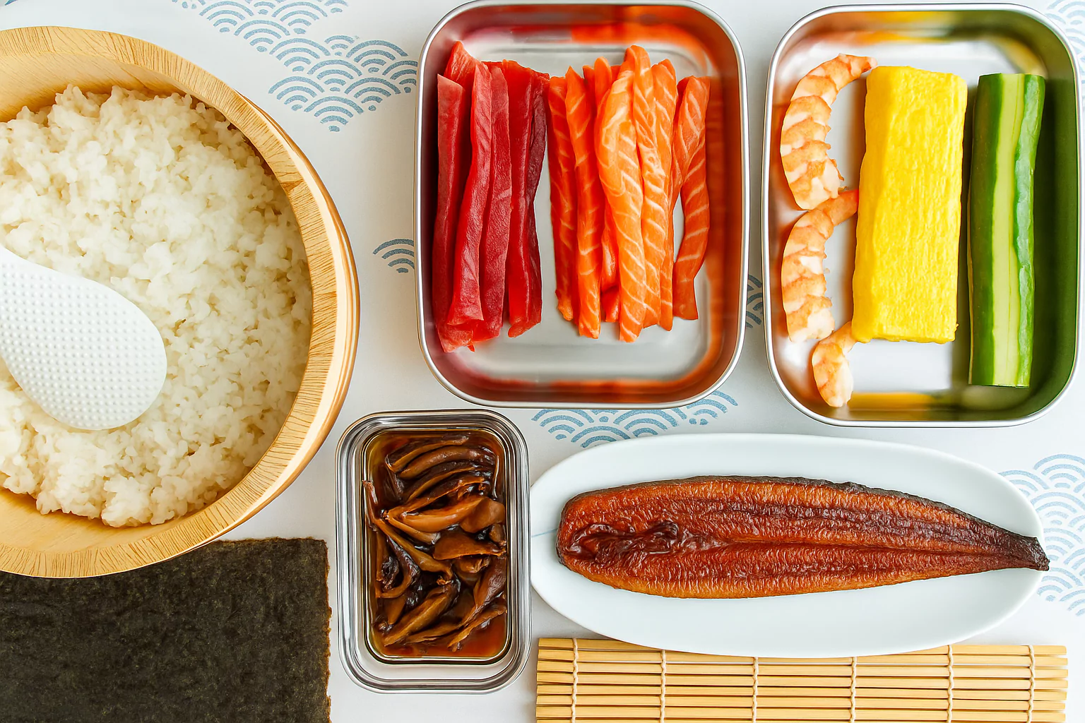 Ehomaki Ingredients @JapanDishes