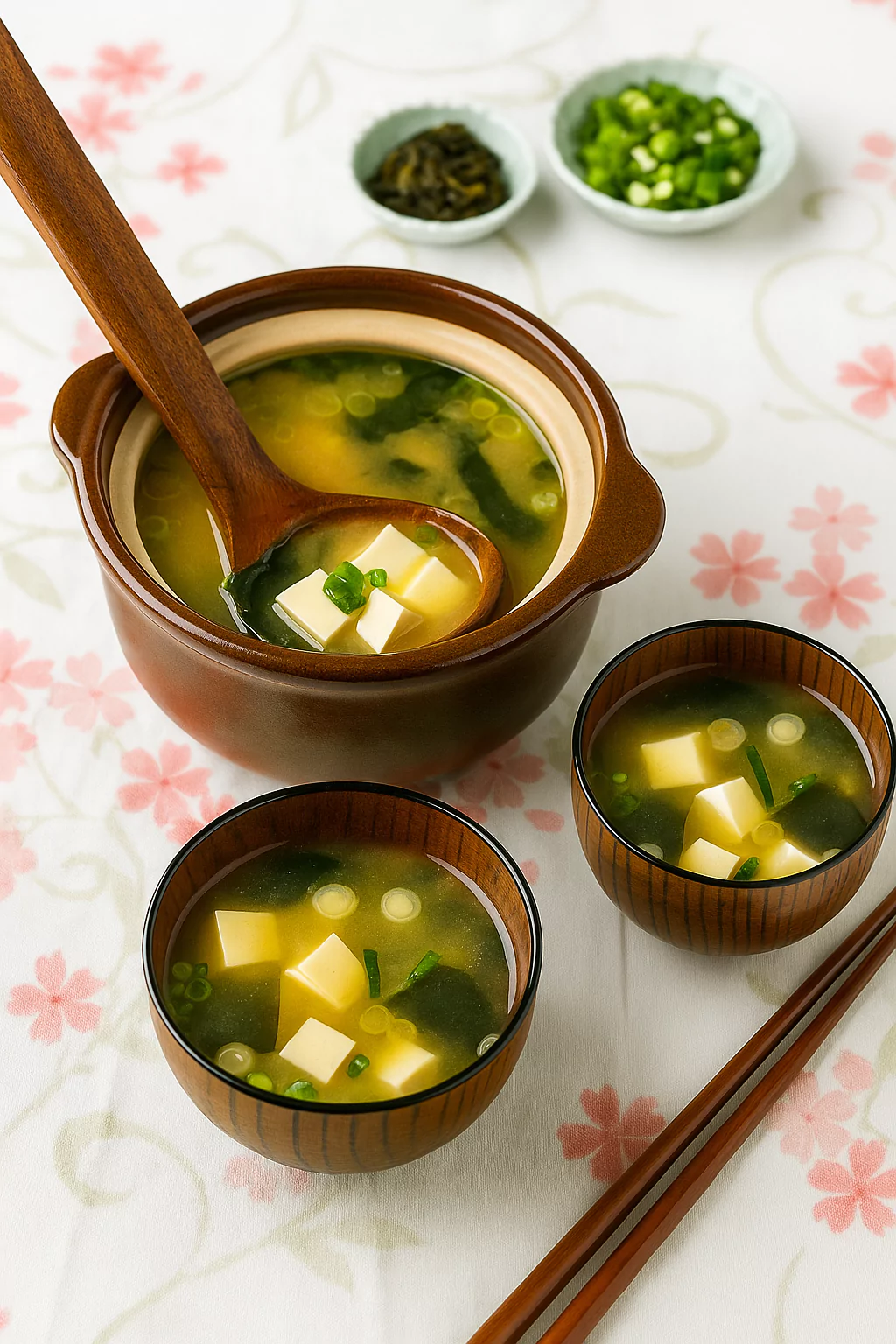Miso Soup 味噌汁 @JapanDishes