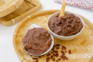red bean paste