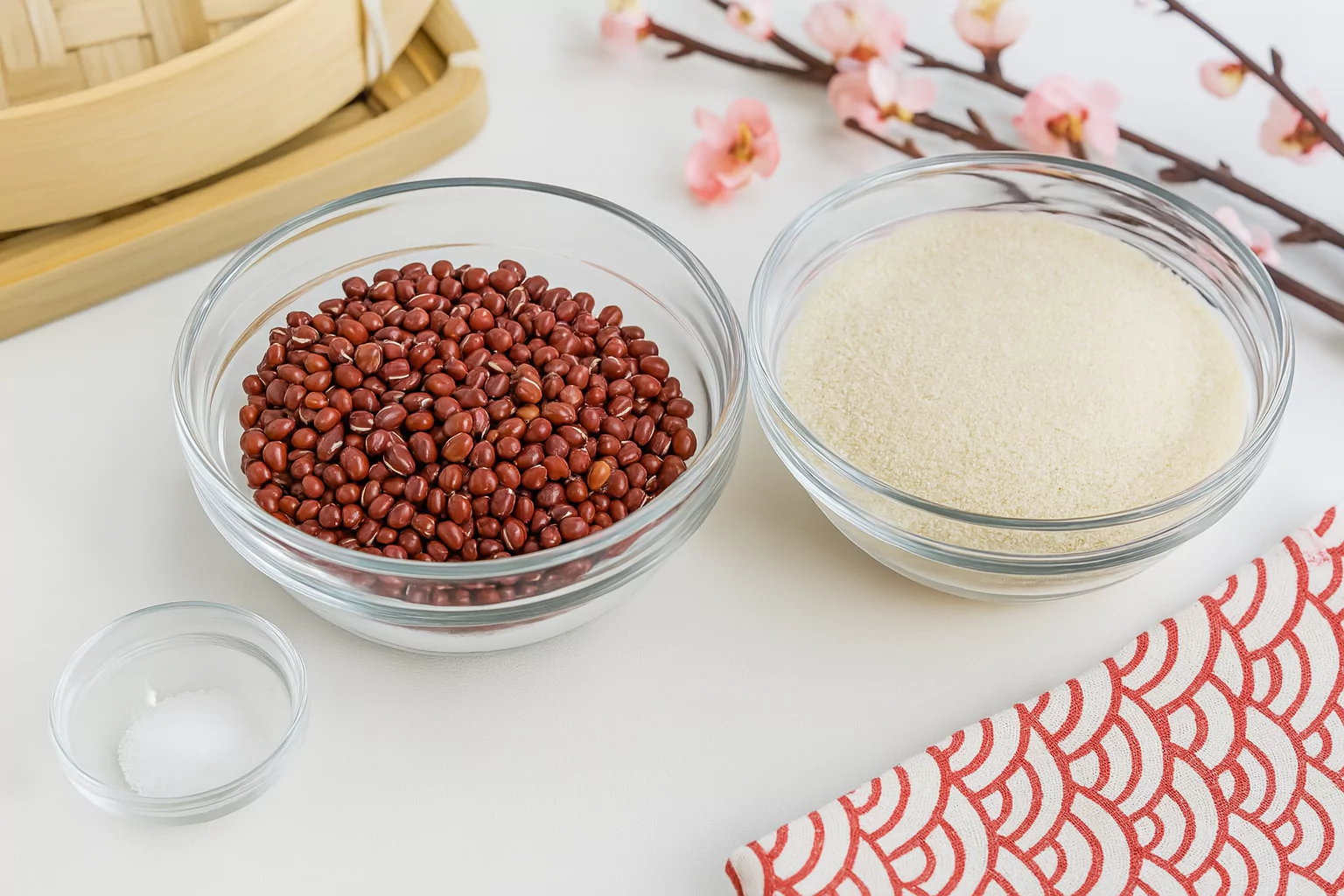 Red Bean Paste Ingredients @JapanDishes