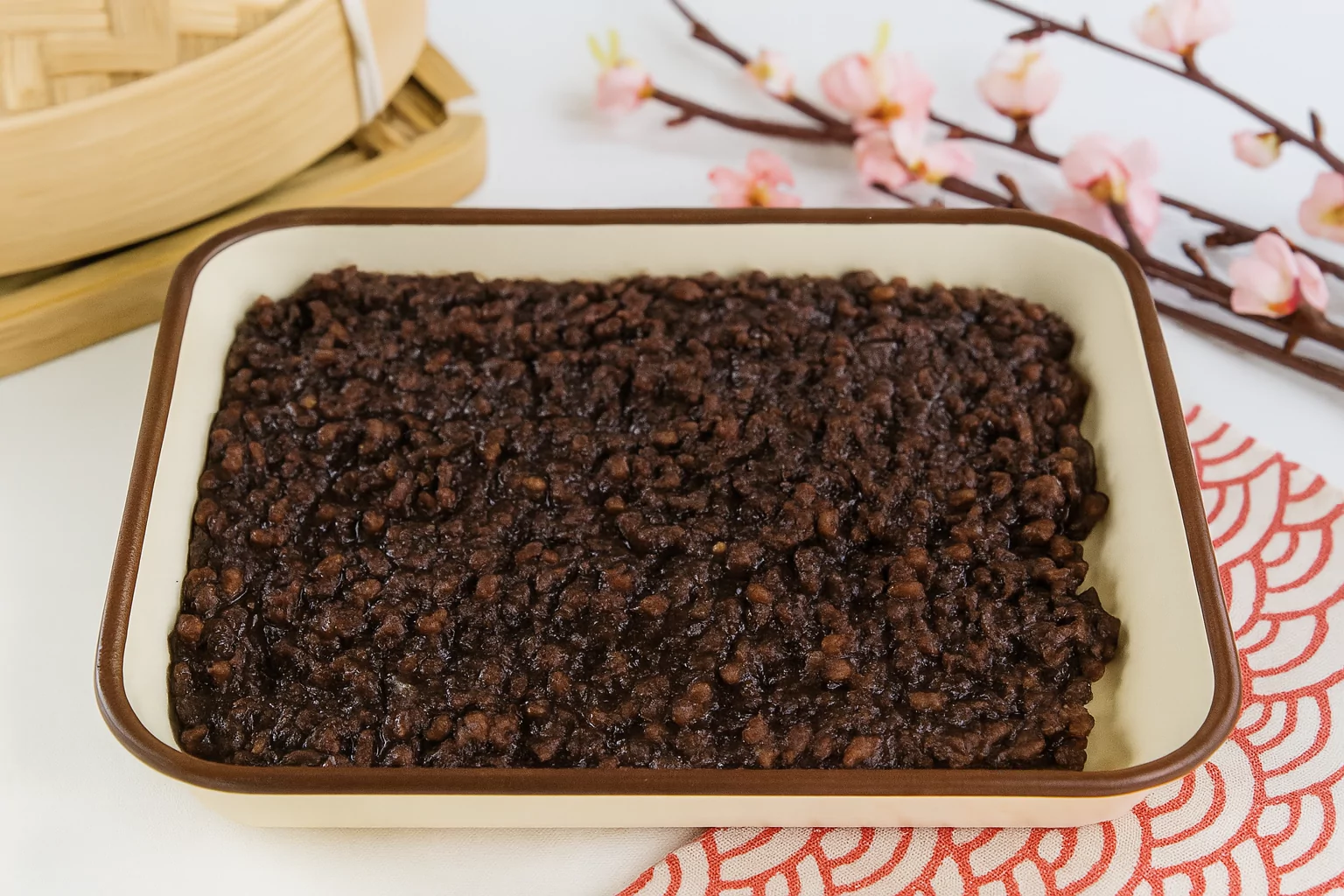 Tsubuan (Chunky Red Bean Paste) @JapanDishes
