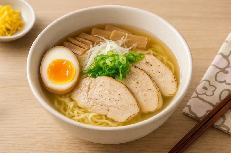 How to make Shio Ramen 塩ラーメン