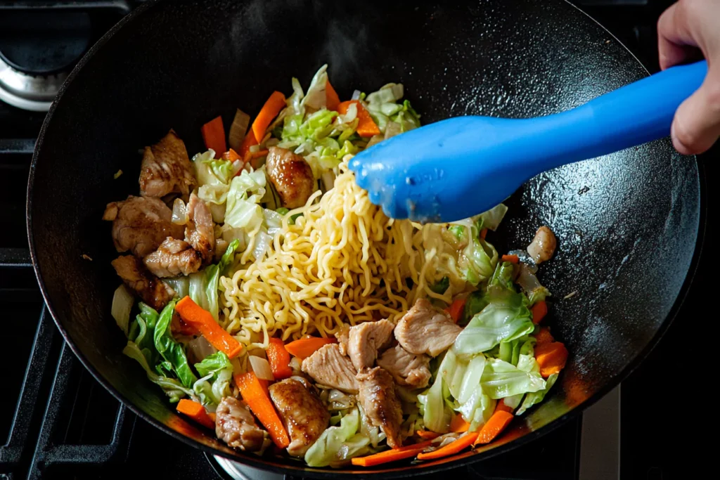 Chicken Yakisoba