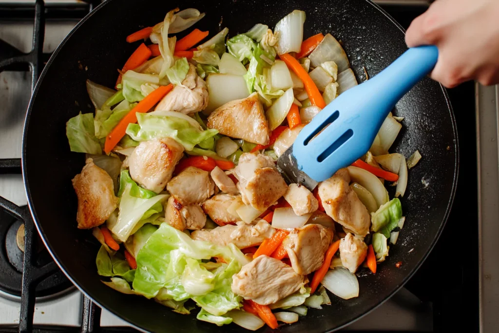 Chicken Yakisoba