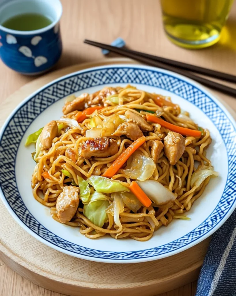 Chicken Yakisoba