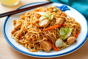 Chicken Yakisoba