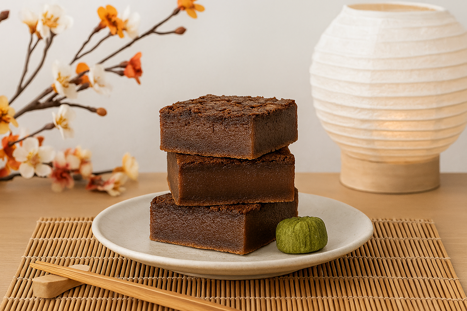 Chocolate Butter Mochi