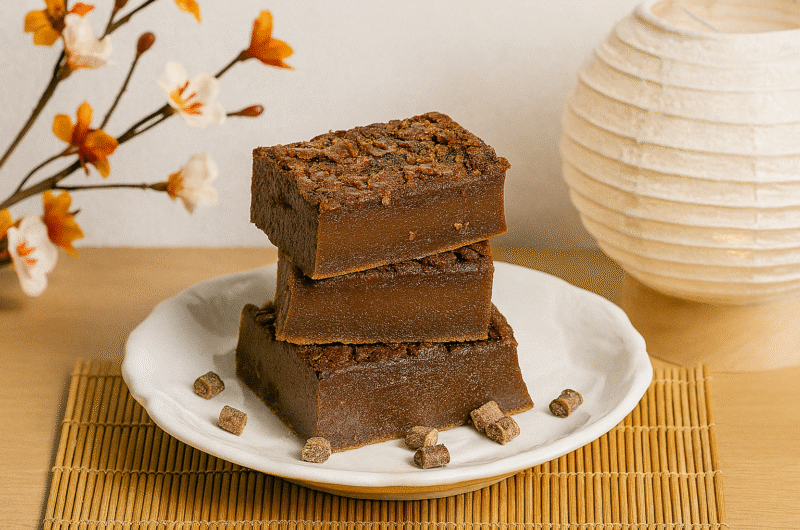 Chocolate Butter Mochi Cake チョコ餅ケーキ