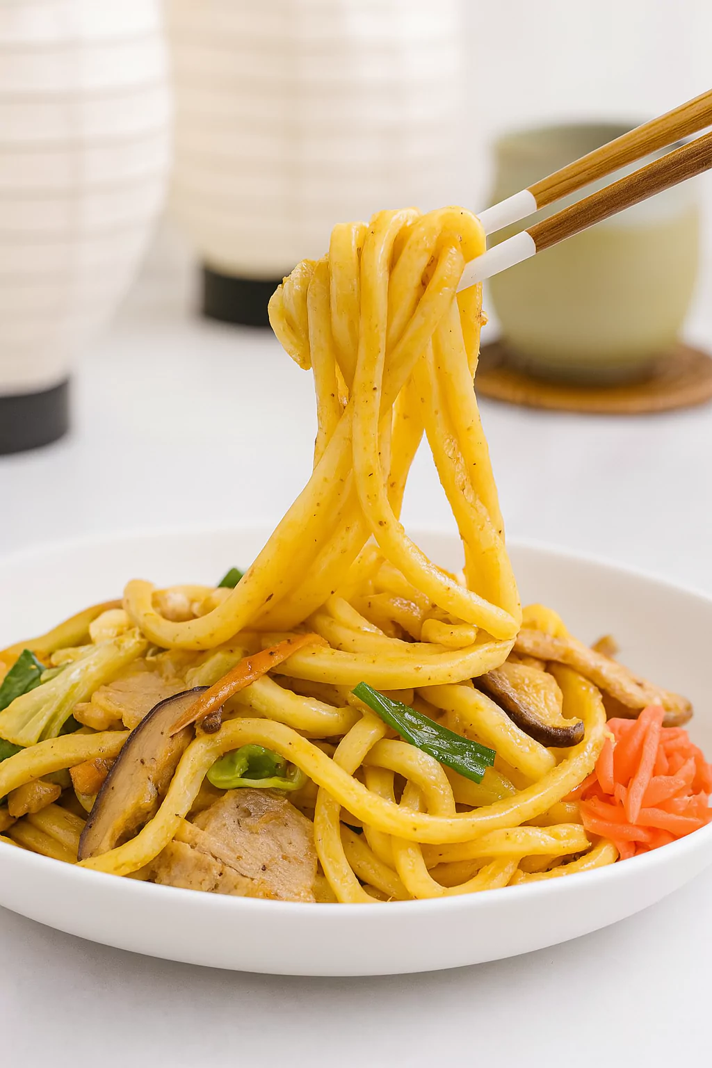Yaki Udon (焼きうどん) @JapanDishes