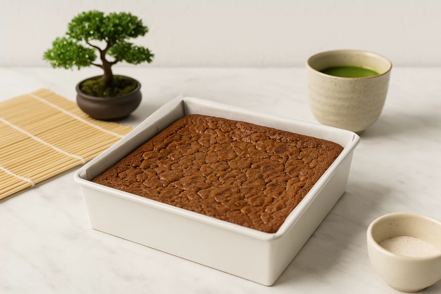 Chocolate Butter Mochi