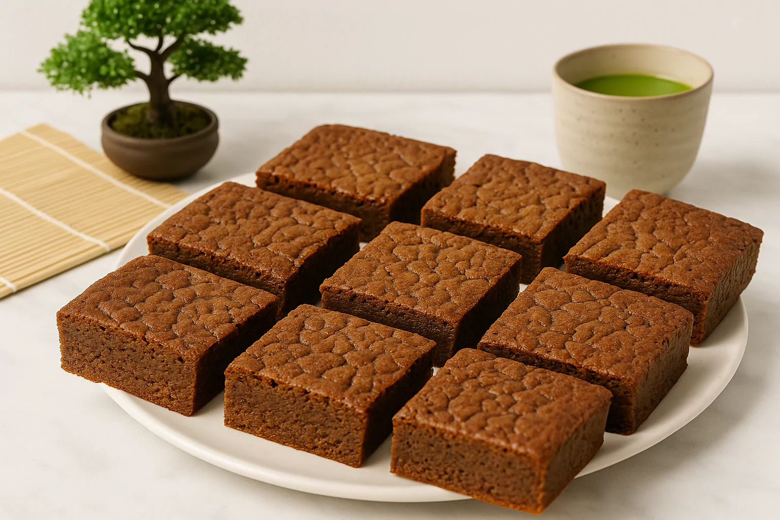 Chocolate Butter Mochi
