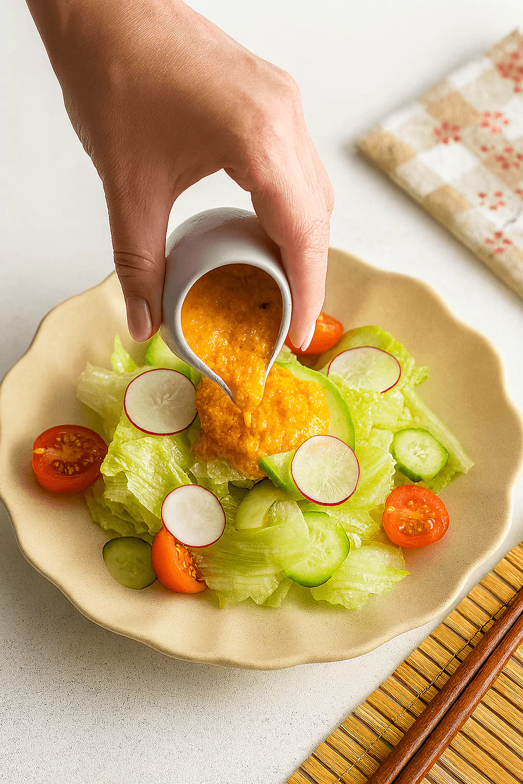 Carrot Ginger Dressing 人参ドレッシング @JapanDishes