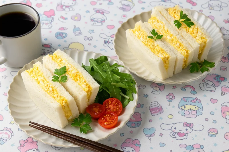Japanese Egg Sandwich (Tamago Sando) たまごサンド