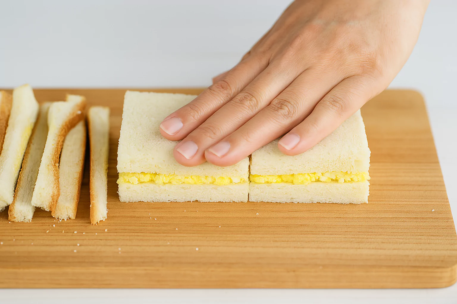 Tamago Sando たまごサンド @JapanDishes