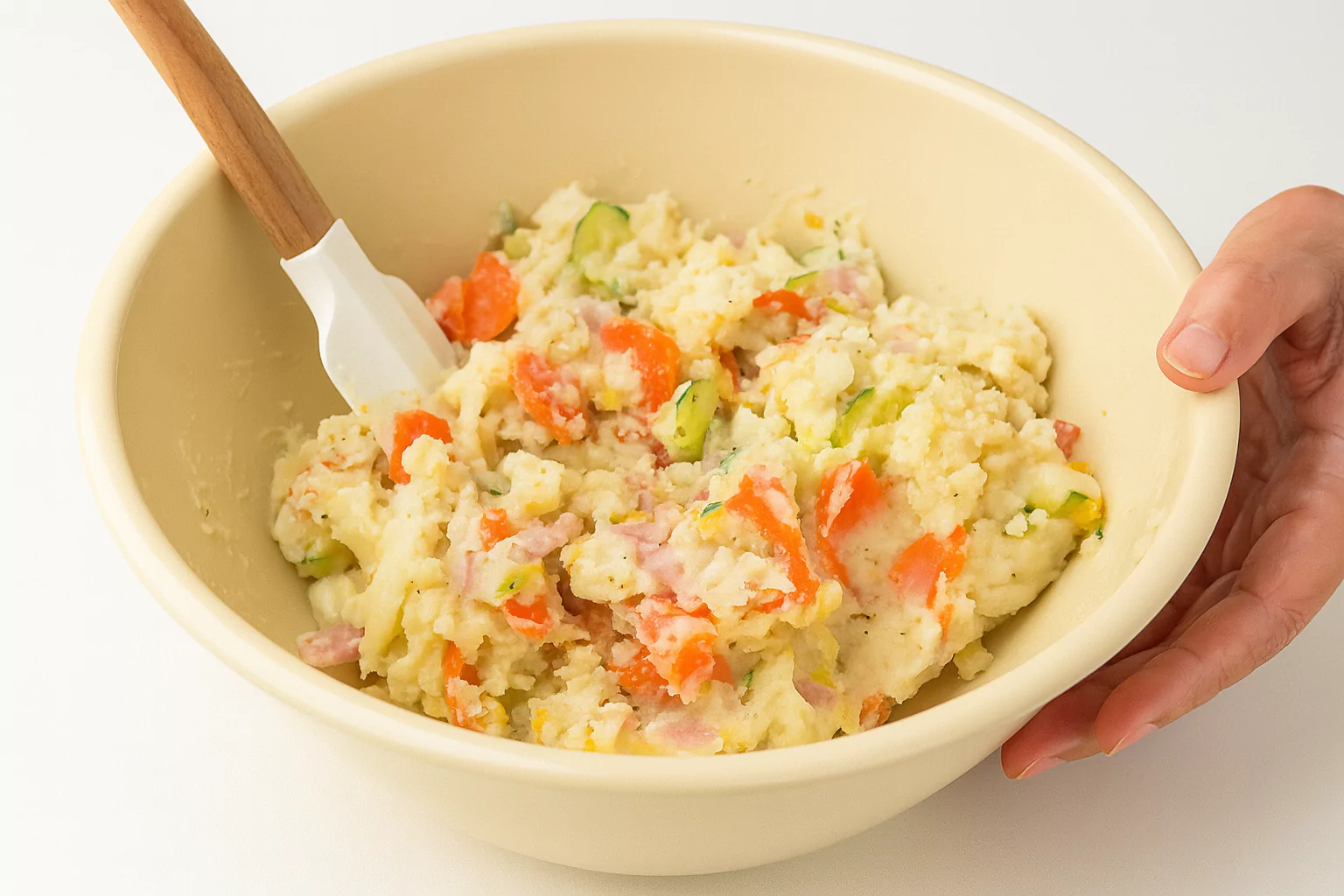 Japanese Potato Salad ポテトサラダ @JapanDishes