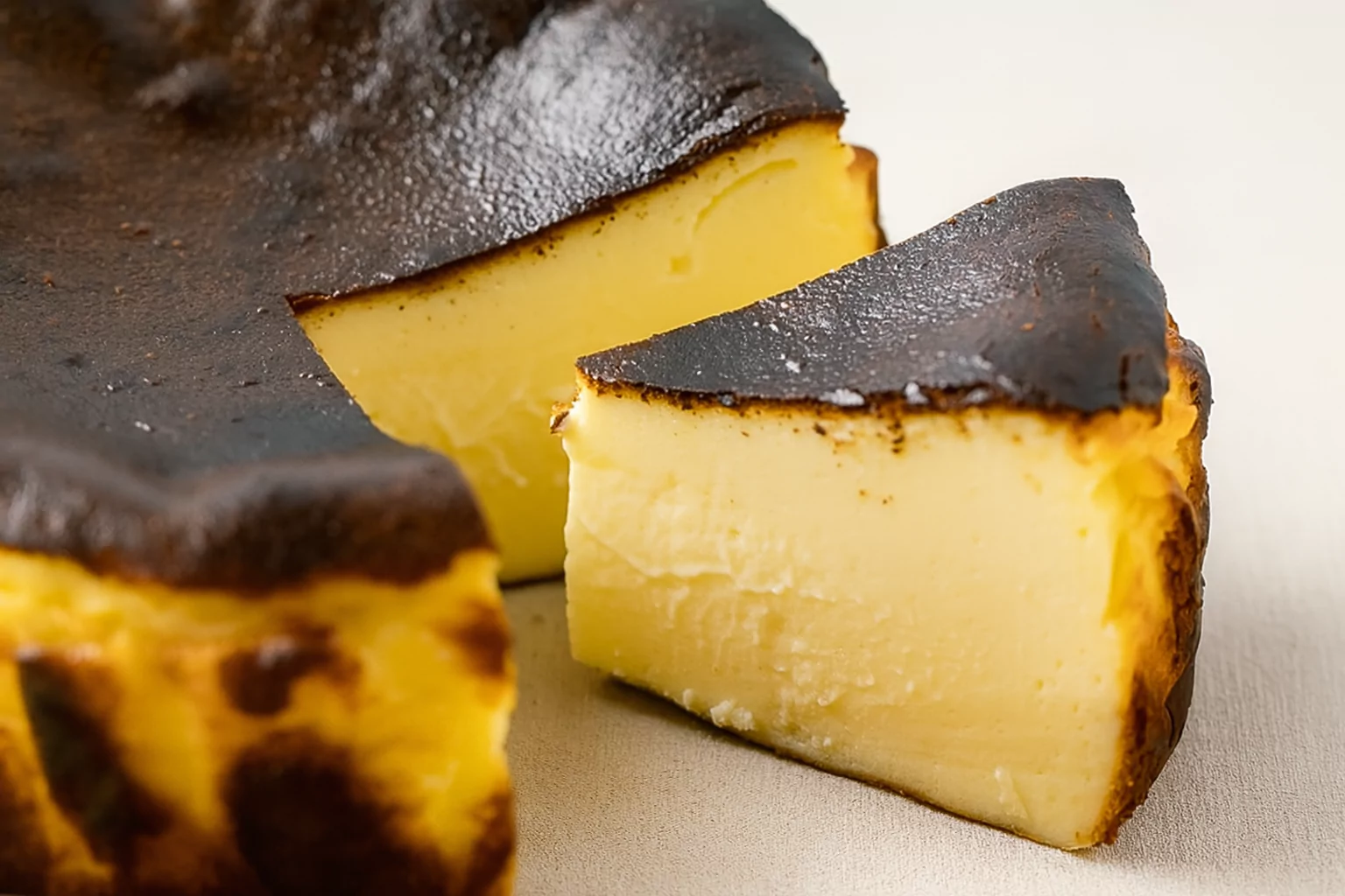 Basque Cheesecake バスクチーズケーキ JapanDishes