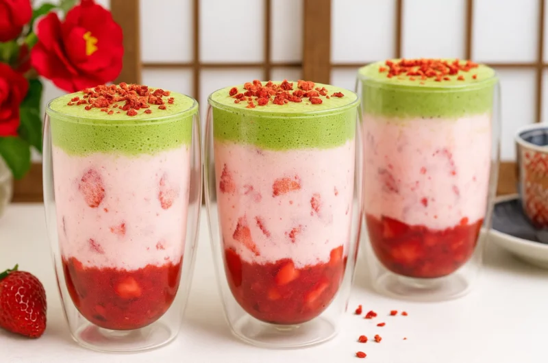Strawberry Matcha Latte Starbucks