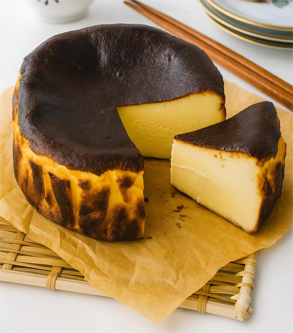 Basque Cheesecake バスクチーズケーキ JapanDishes