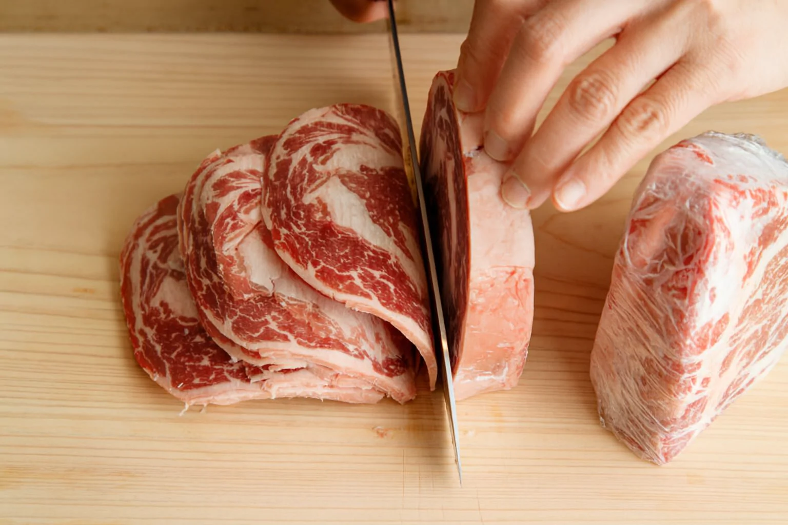 Slice Meat Thinly @JapanDishes