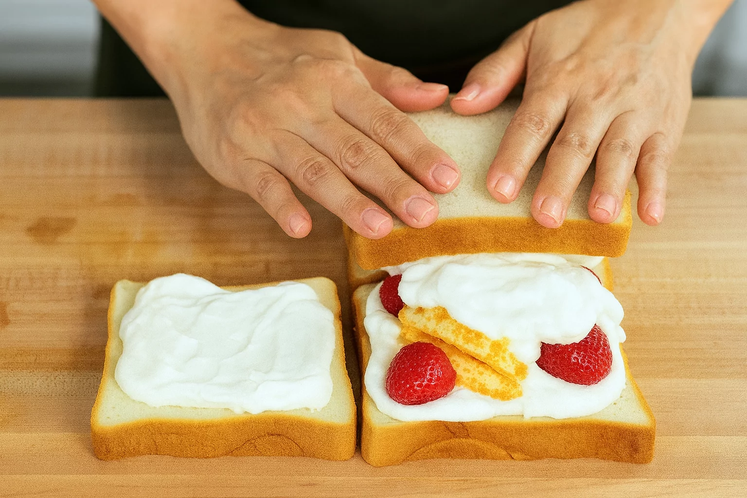 Fruit Sando フルーツサンド @JapanDishes