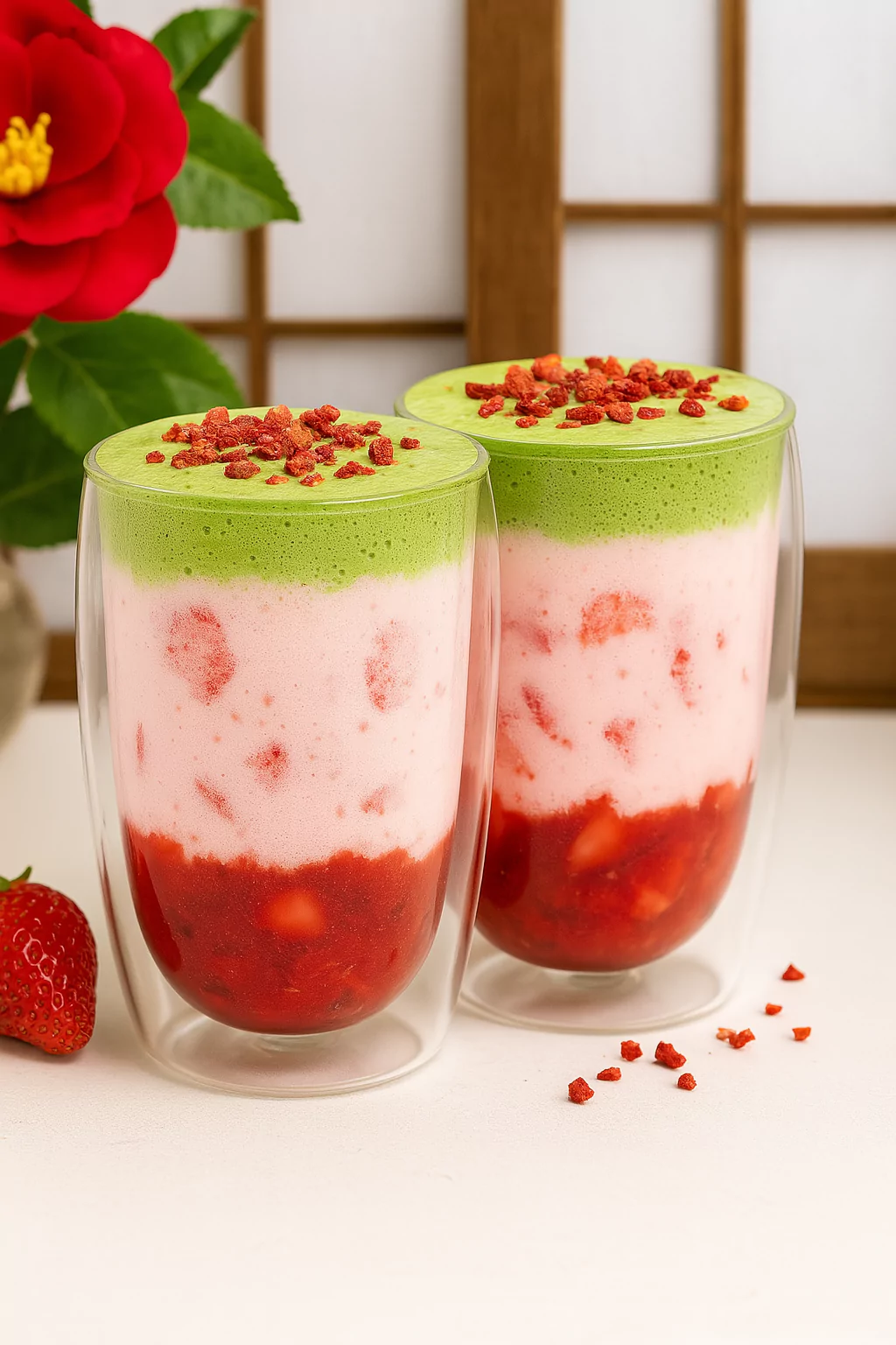 Strawberry Matcha Latte Starbucks