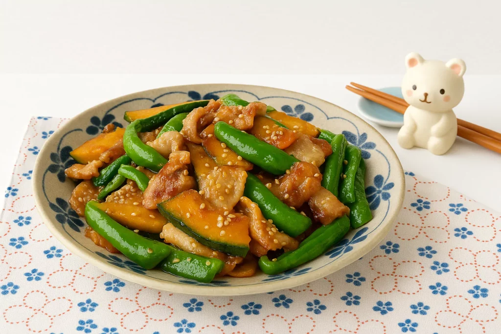 Pumpkin and Bell Peppers