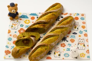 Matcha Chestnut Baguette